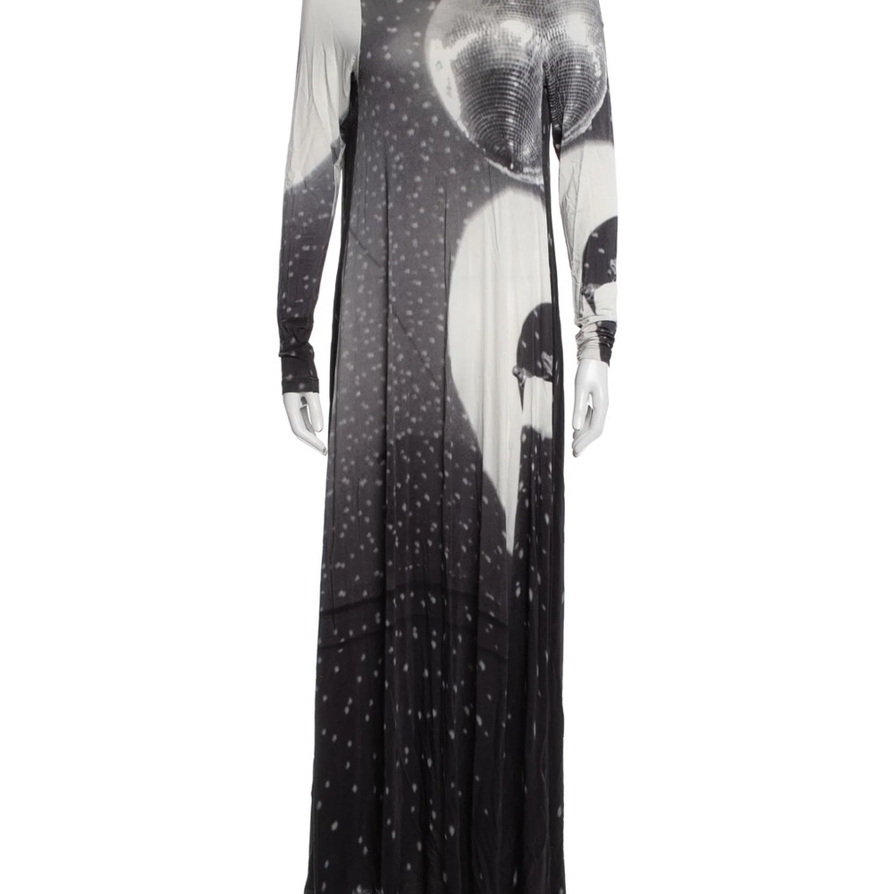 MM6 Maison Martin Margiela Gray and White Dress - Picture 4 of 4